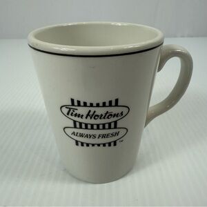 Vtg Tim Hortons 10oz Coffee Cup Mug Restaurant Steelite England Always Fresh